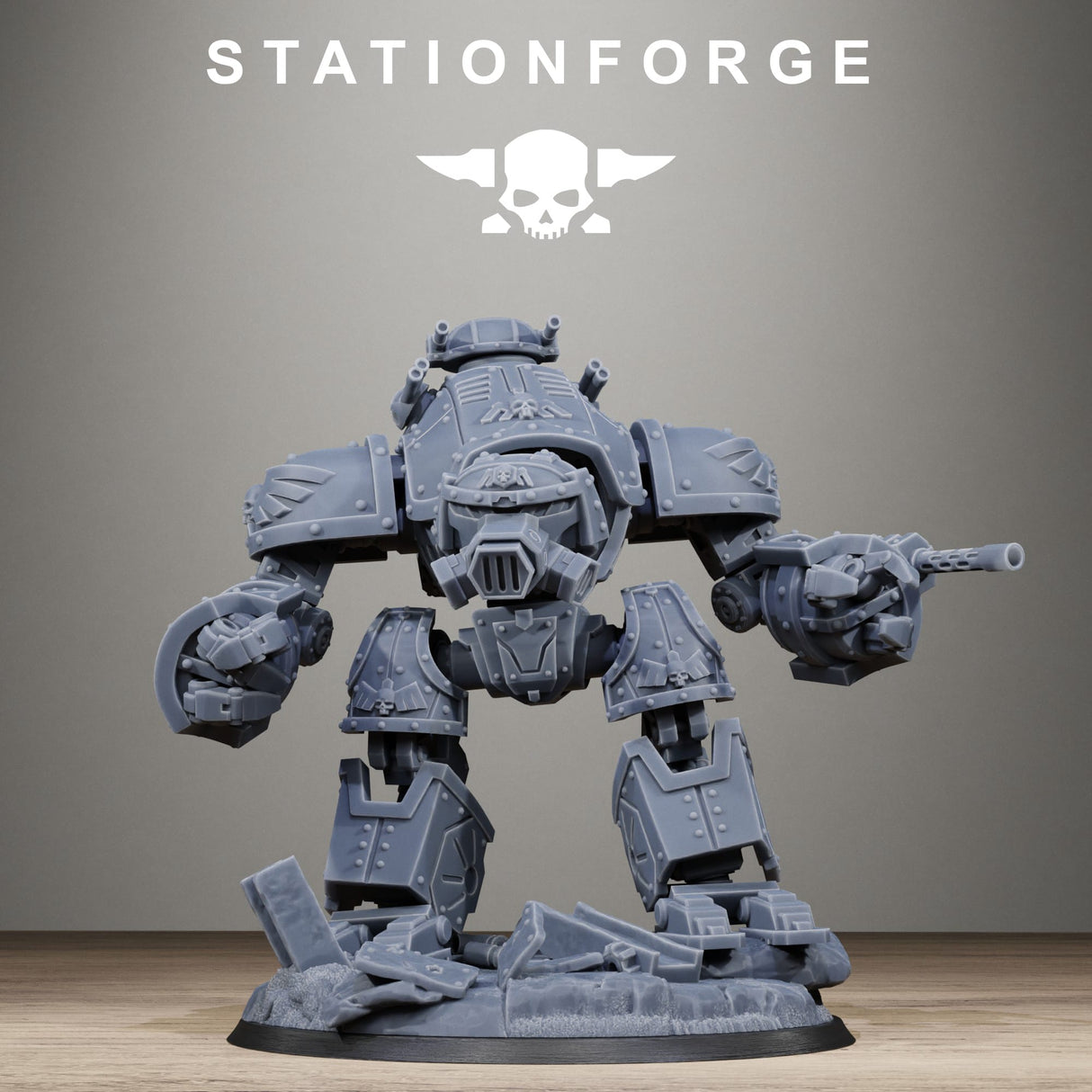 Tabletop Terrain Miniature GrimGuard MechGuard