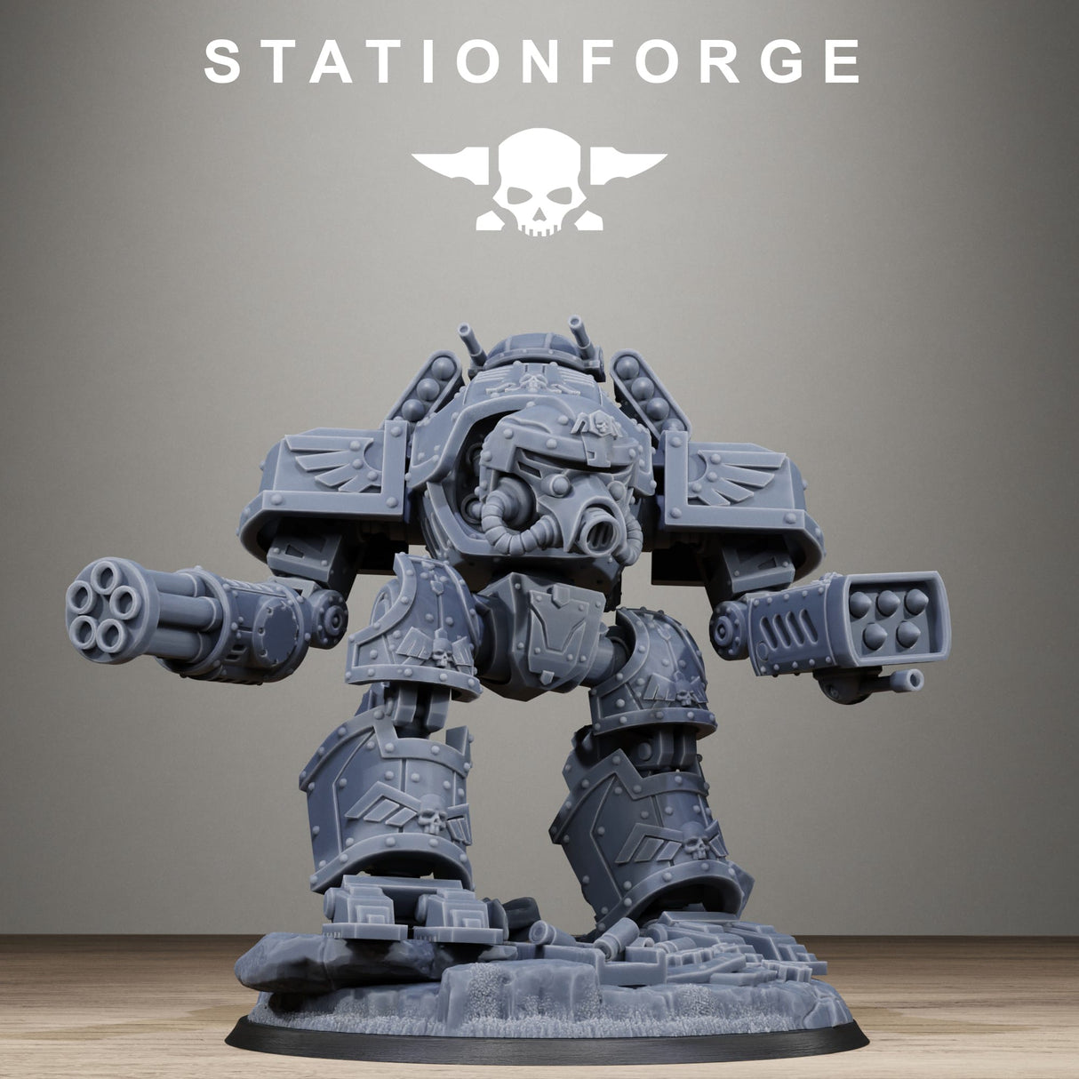 Tabletop Terrain Miniature GrimGuard MechGuard