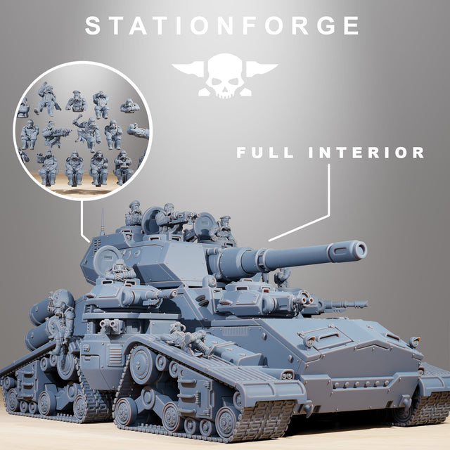 Tabletop Terrain Miniature GrimGuard Monolith Builder Kit