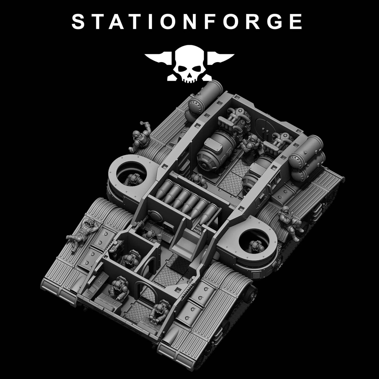 Tabletop Terrain Miniature GrimGuard Monolith Builder Kit