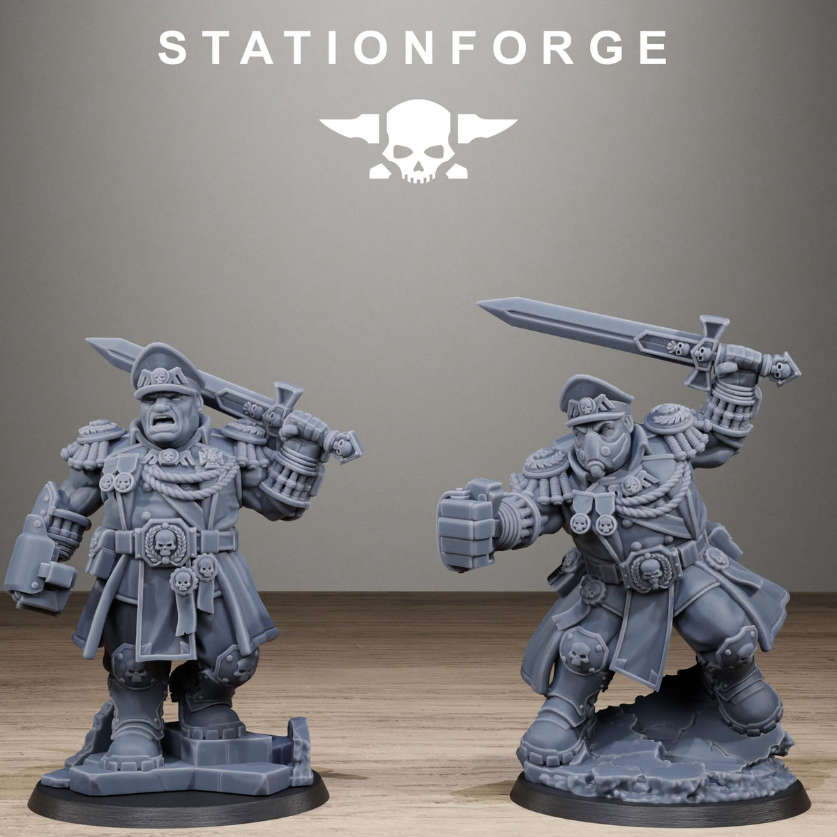 Tabletop Terrain Miniature GrimGuard Mutant Leader