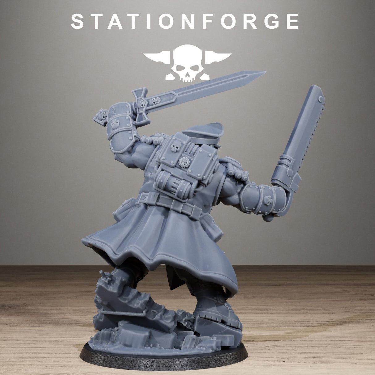 Tabletop Terrain Miniature GrimGuard Mutant Leader