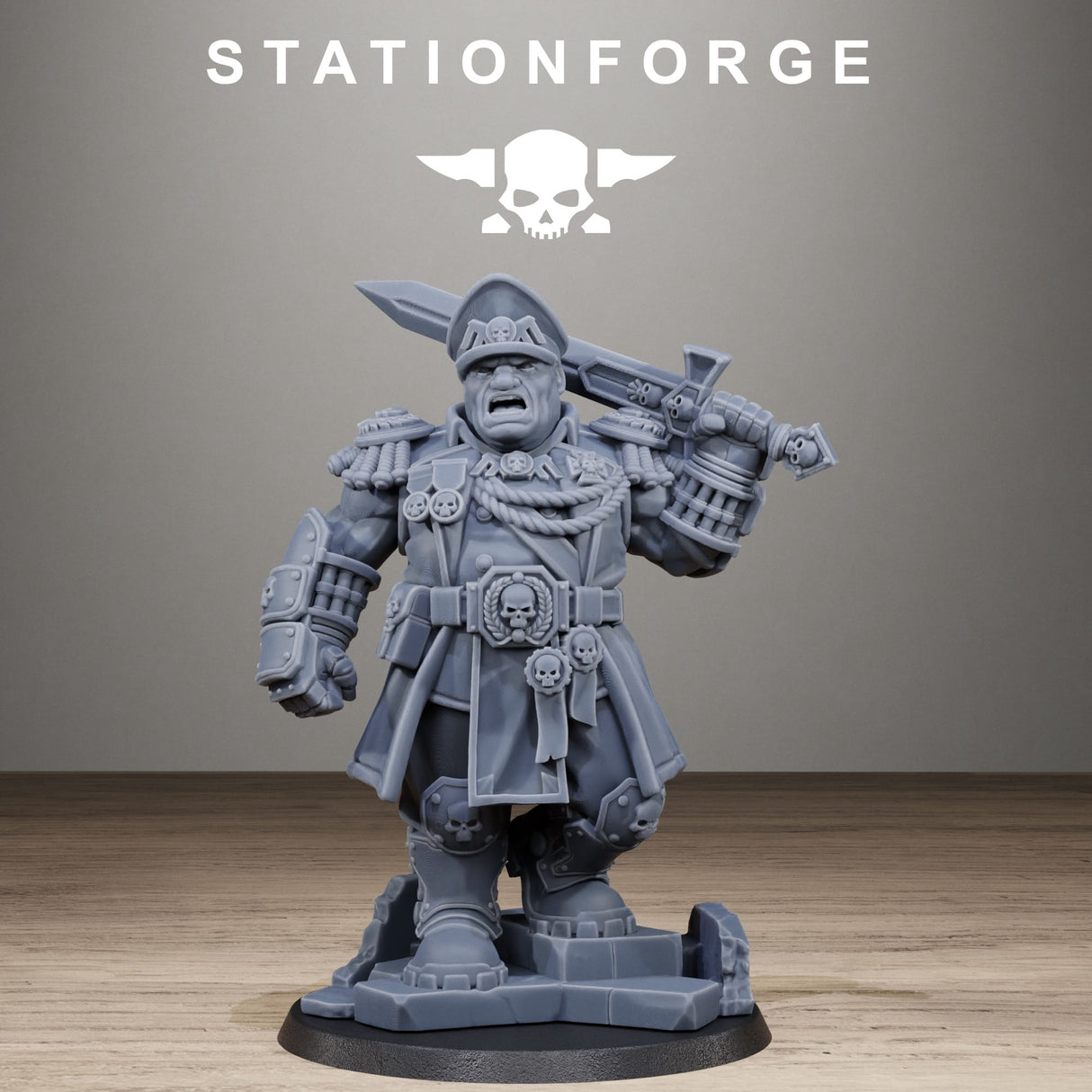 Tabletop Terrain Miniature GrimGuard Mutant Leader