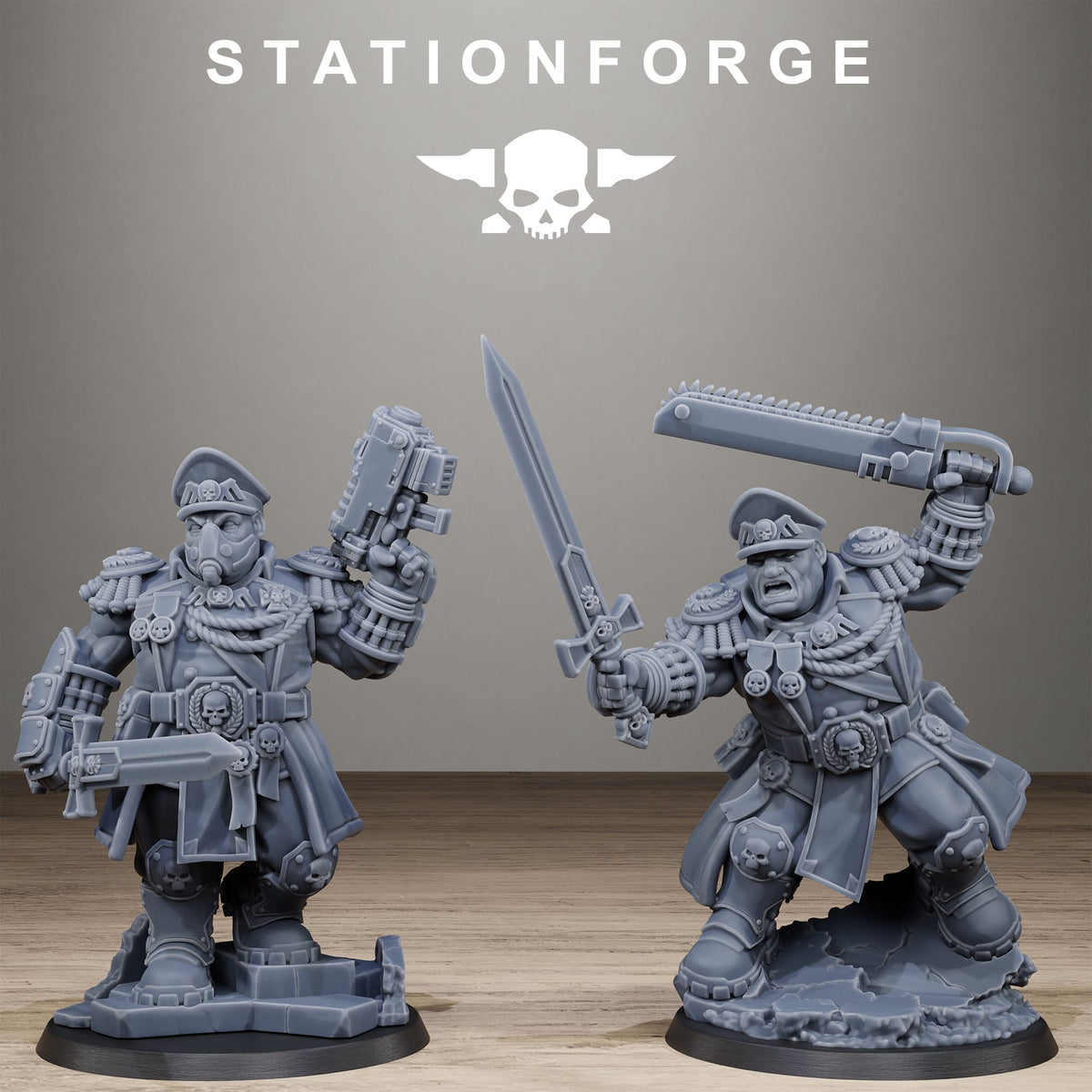 Tabletop Terrain Miniature GrimGuard Mutant Leader