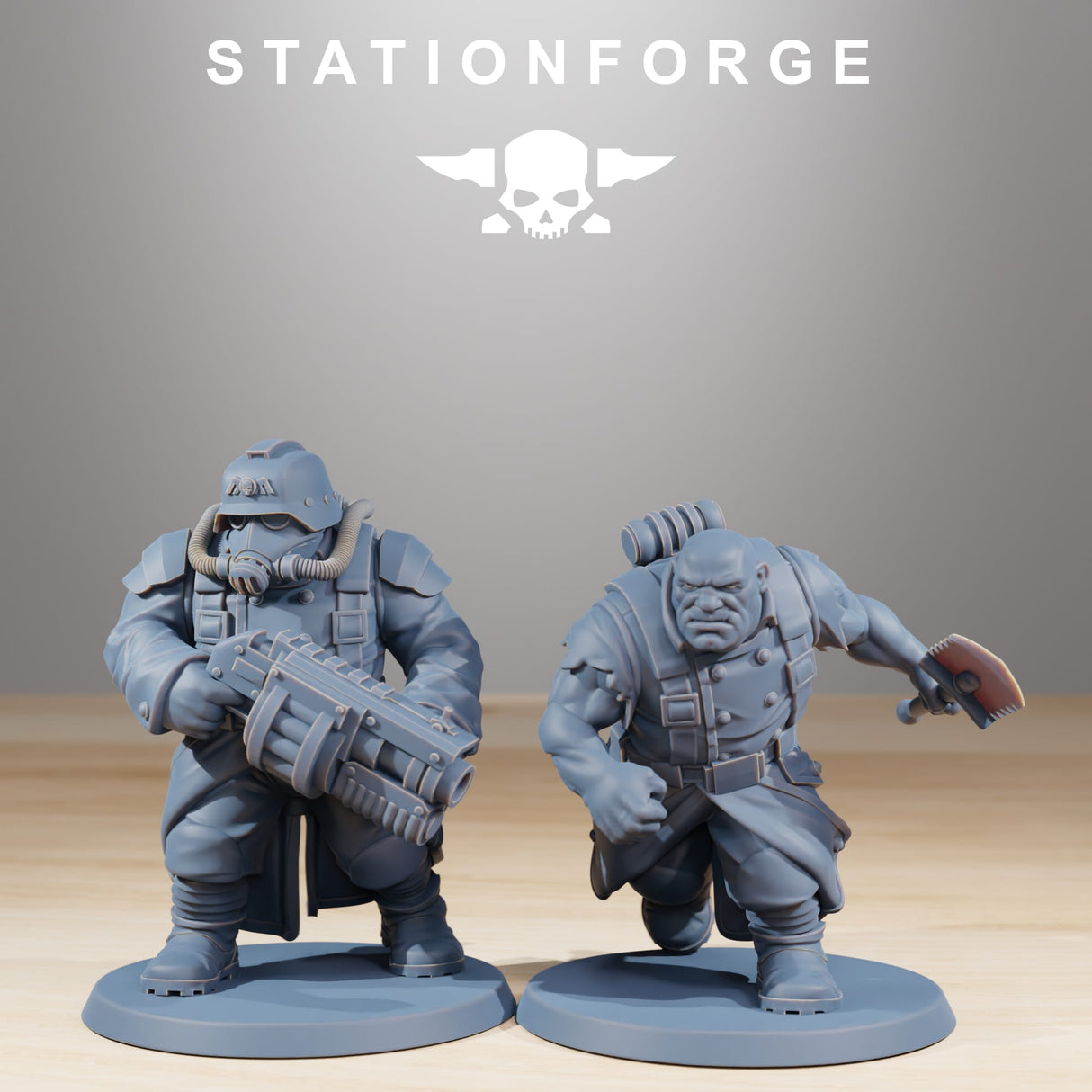 Tabletop Terrain Miniature GrimGuard Mutants