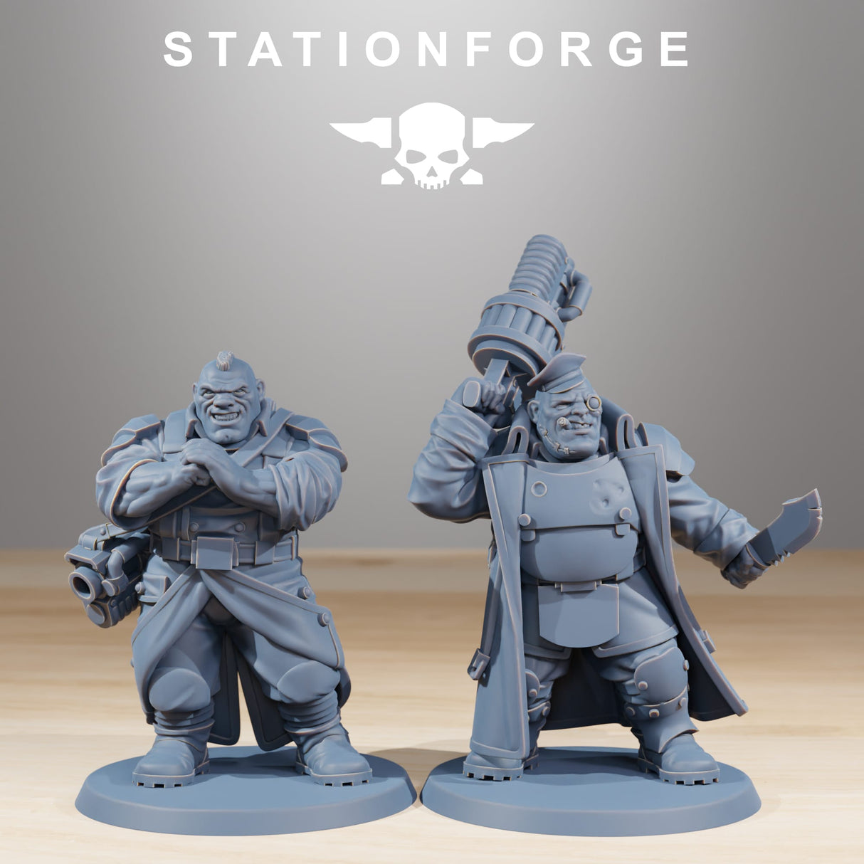 Tabletop Terrain Miniature GrimGuard Mutants