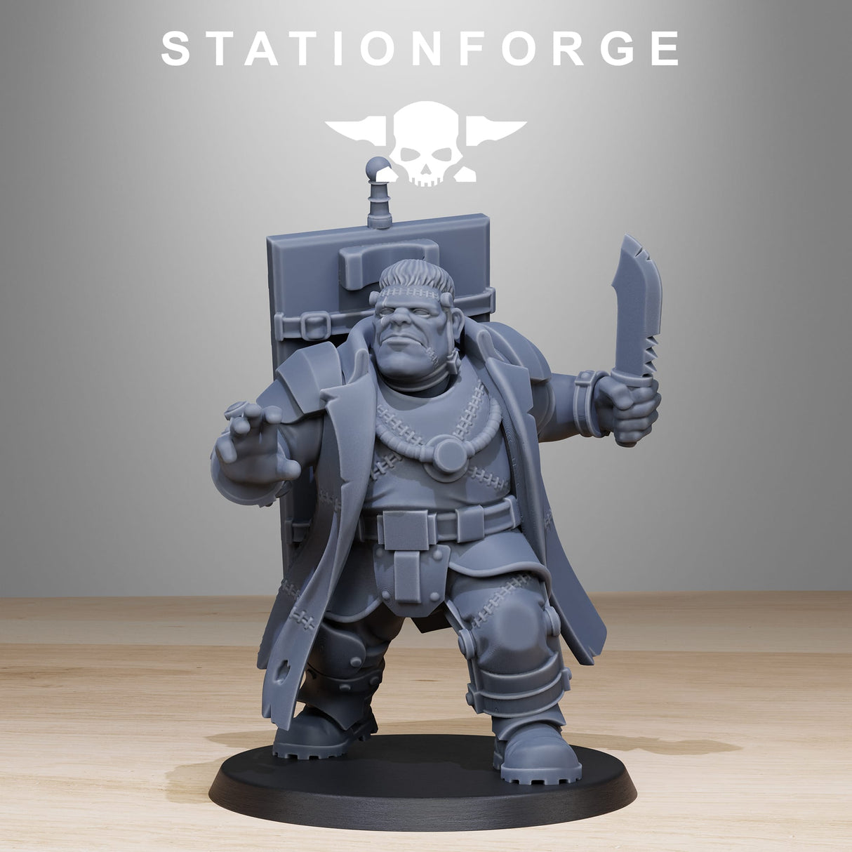 Tabletop Terrain Miniature GrimGuard Mutantstein