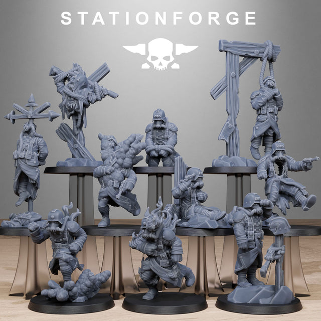 Tabletop Terrain Miniature GrimGuard Objective Markers