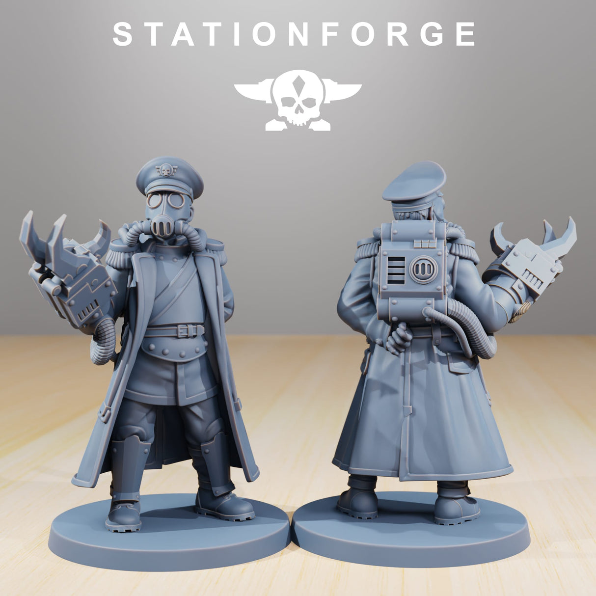 Tabletop Terrain Miniature GrimGuard - Officer 2.0