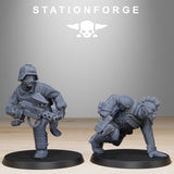 Tabletop Terrain Miniature GrimGuard Paintball Squad