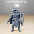 Tabletop Terrain Miniature GrimGuard Plague Doctor