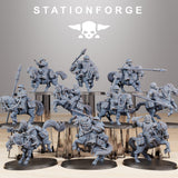 Tabletop Terrain Miniature GrimGuard Pony Cavalry
