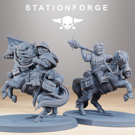 Tabletop Terrain Miniature GrimGuard Pony Cavalry