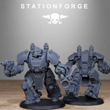 Tabletop Terrain Miniature GrimGuard Power Armor