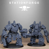 Tabletop Terrain Miniature GrimGuard Power Armor