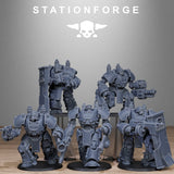 Tabletop Terrain Miniature GrimGuard Power Armor