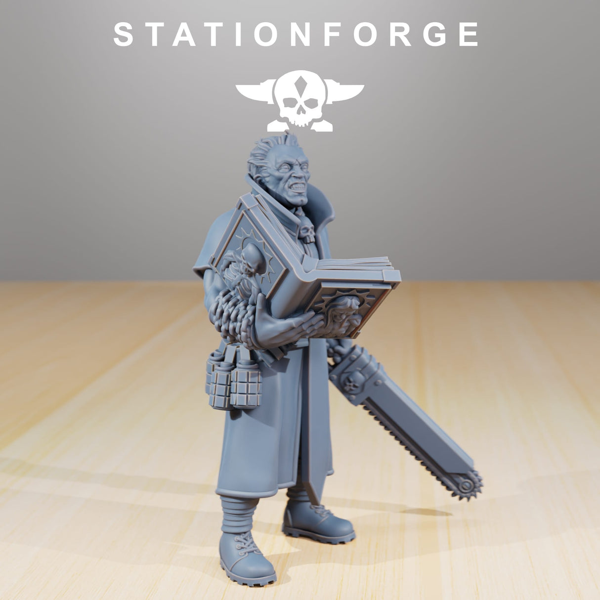 Tabletop Terrain Miniature GrimGuard - Priest