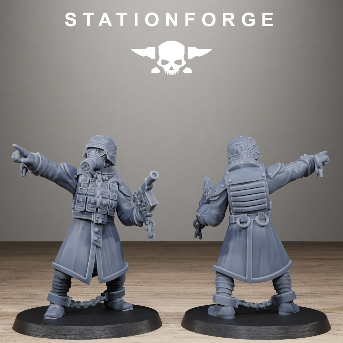 Tabletop Terrain Miniature GrimGuard Prisoners