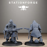 Tabletop Terrain Miniature GrimGuard Prisoners