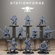 Tabletop Terrain Miniature GrimGuard Prisoners