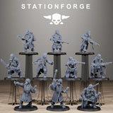 Tabletop Terrain Miniature GrimGuard Prisoners