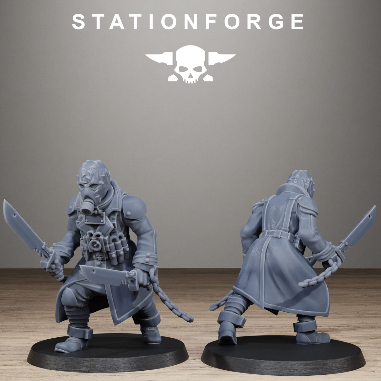 Tabletop Terrain Miniature GrimGuard Prisoners