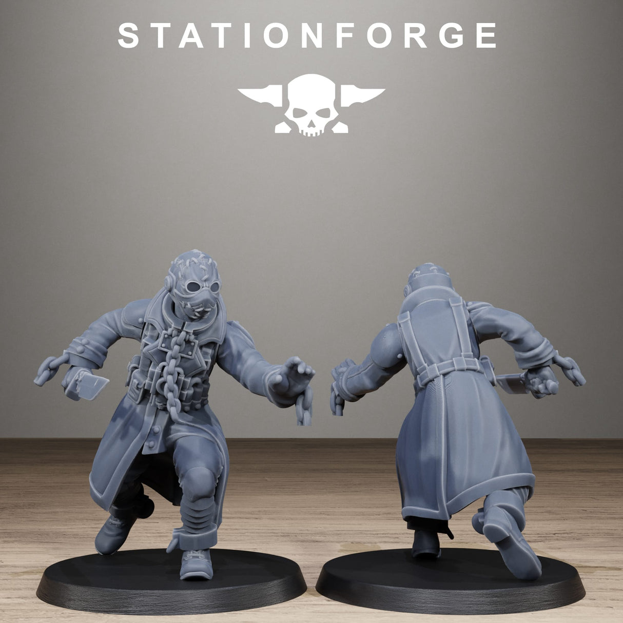 Tabletop Terrain Miniature GrimGuard Prisoners