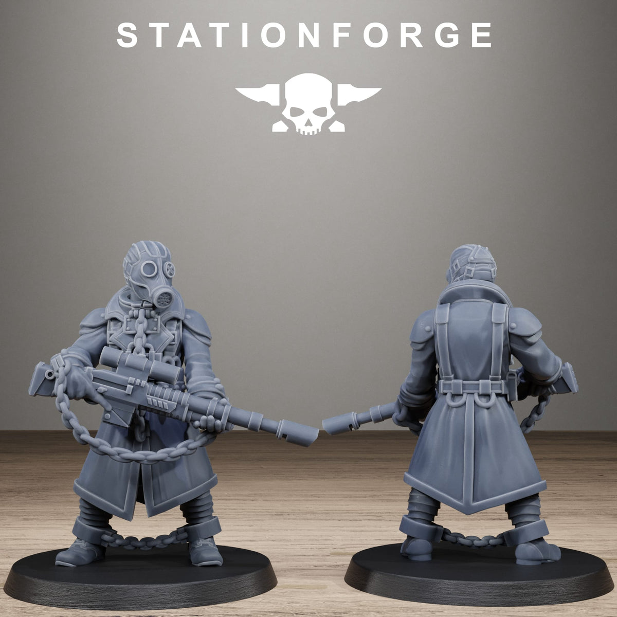 Tabletop Terrain Miniature GrimGuard Prisoners