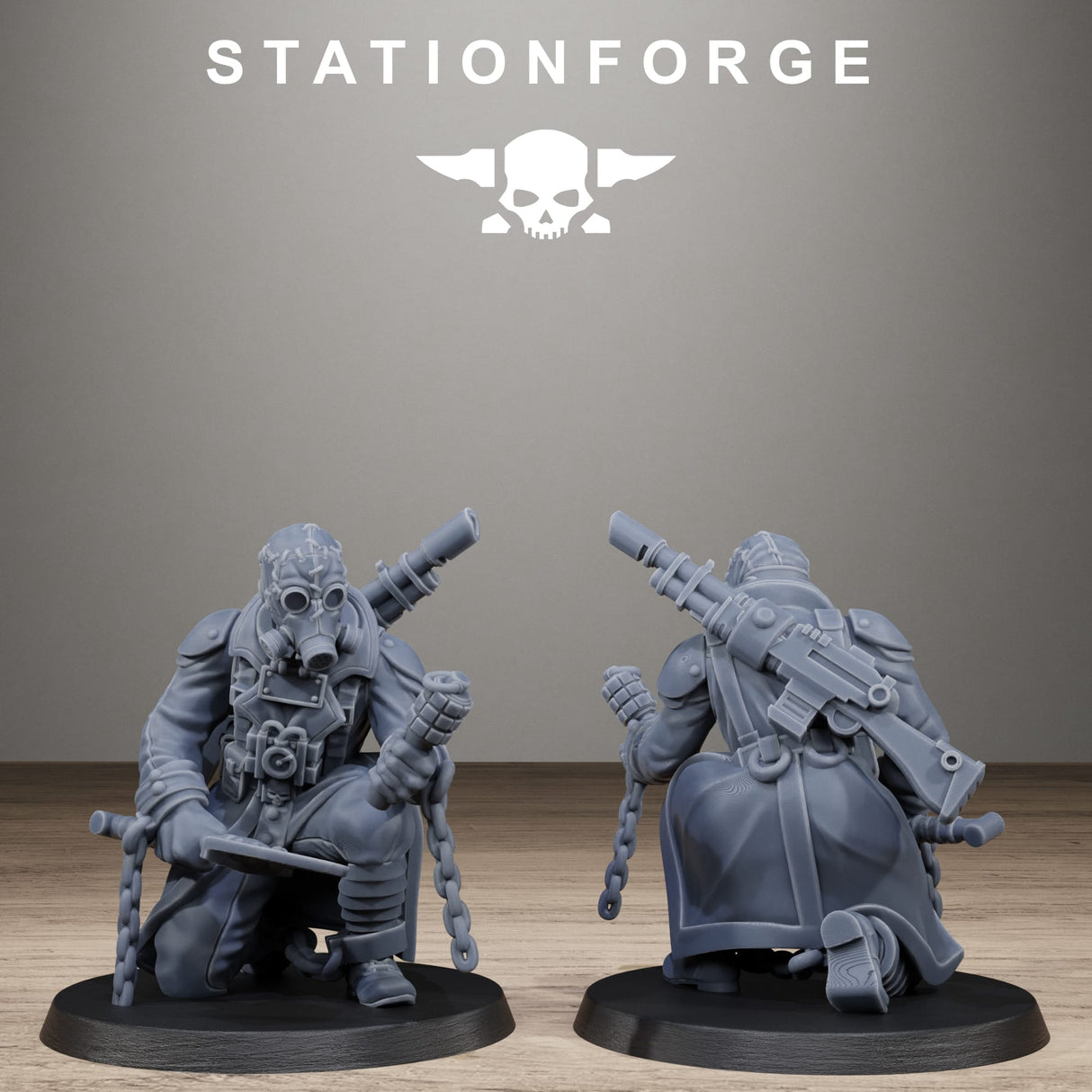 Tabletop Terrain Miniature GrimGuard Prisoners