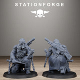 Tabletop Terrain Miniature GrimGuard Prisoners