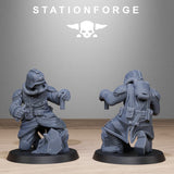 Tabletop Terrain Miniature GrimGuard Radioactive Mutants