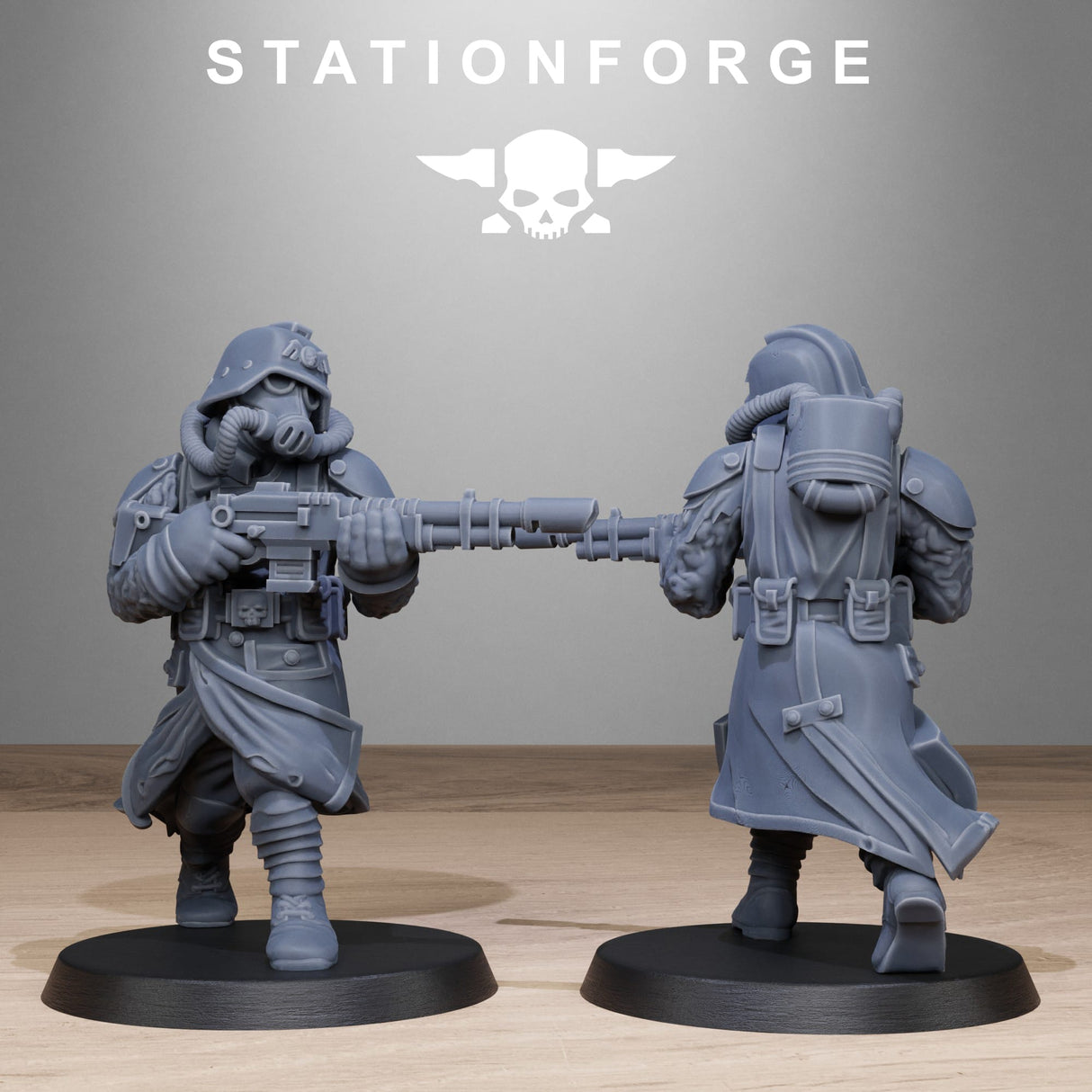 Tabletop Terrain Miniature GrimGuard Radioactive Mutants