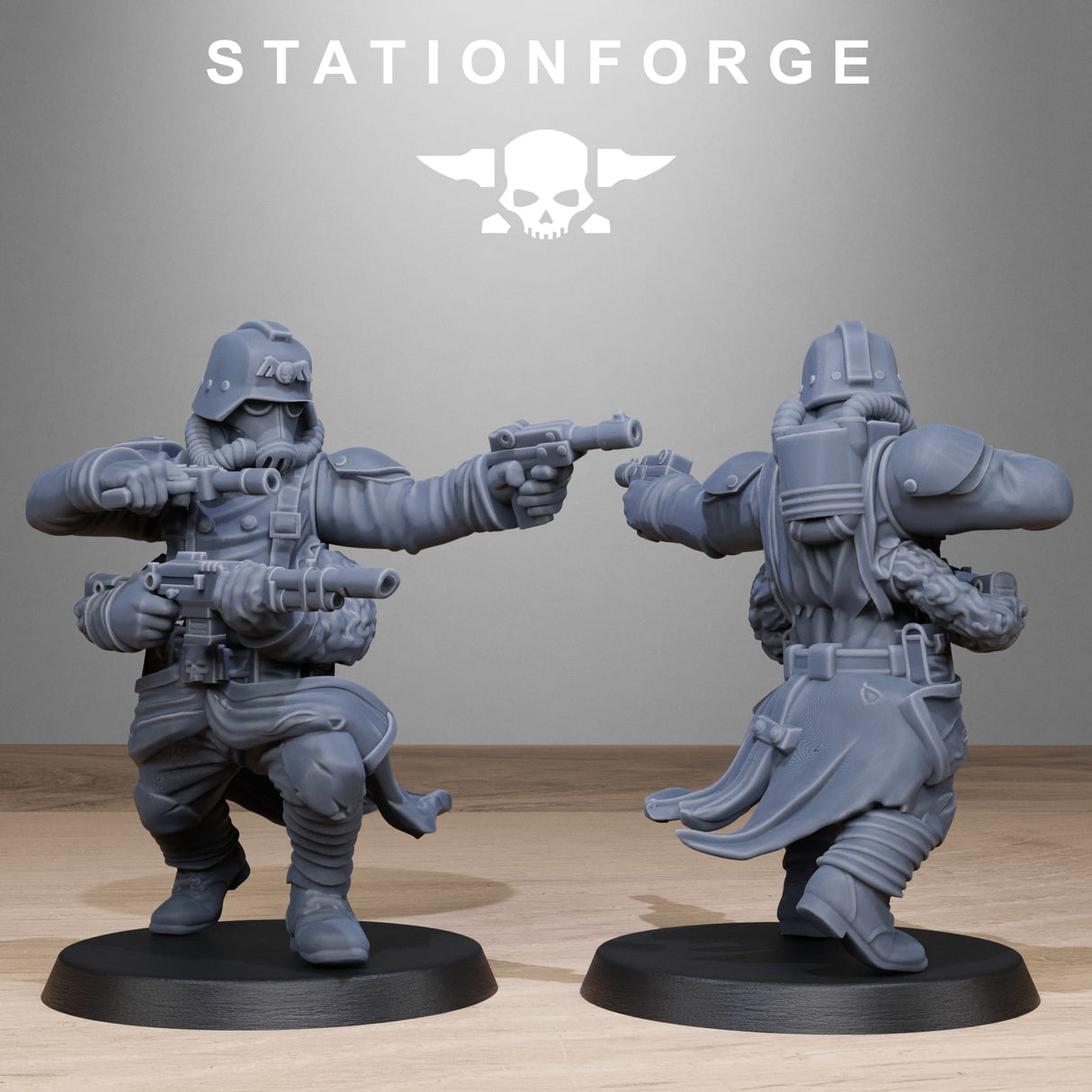 Tabletop Terrain Miniature GrimGuard Radioactive Mutants