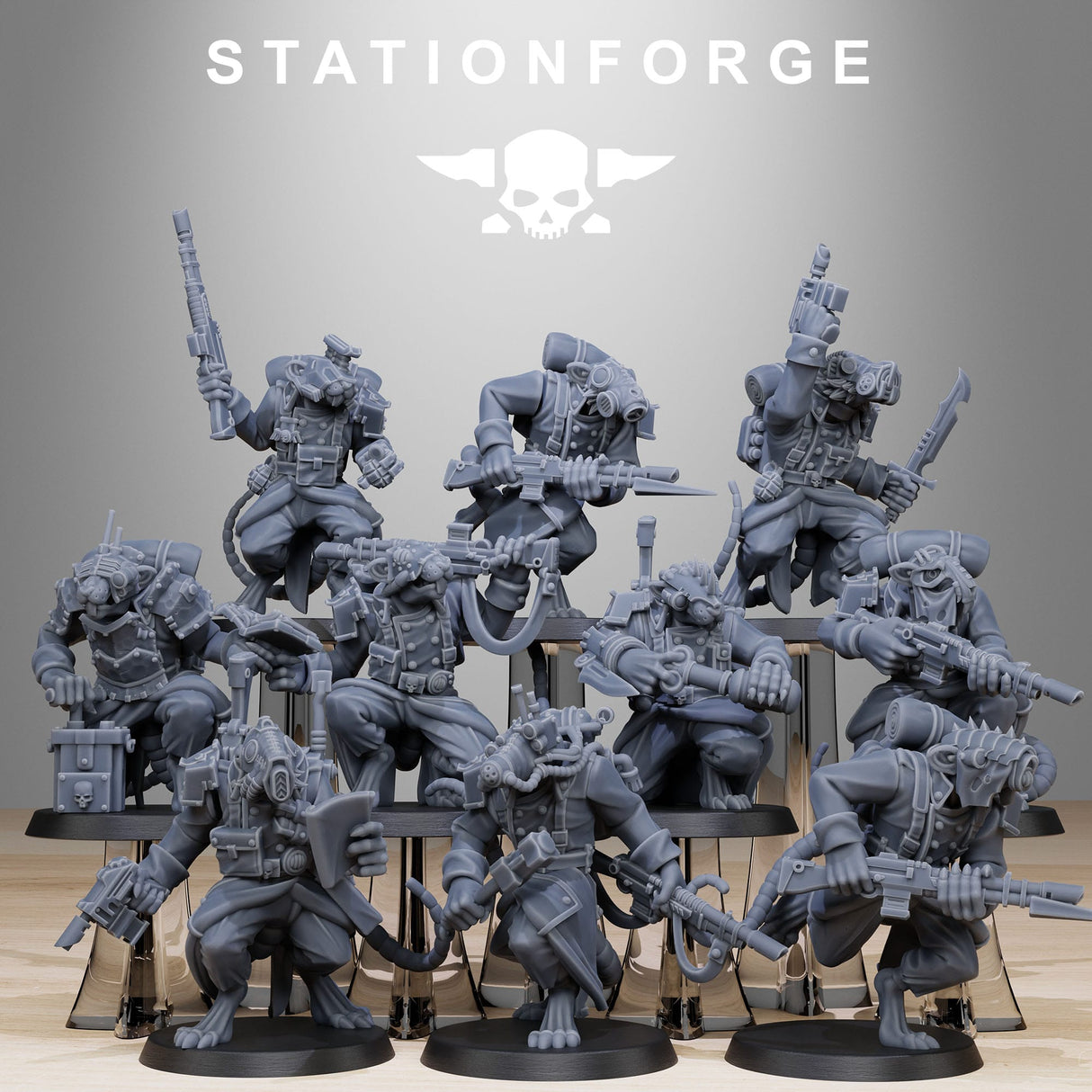 Tabletop Terrain Miniature GrimGuard Raticus