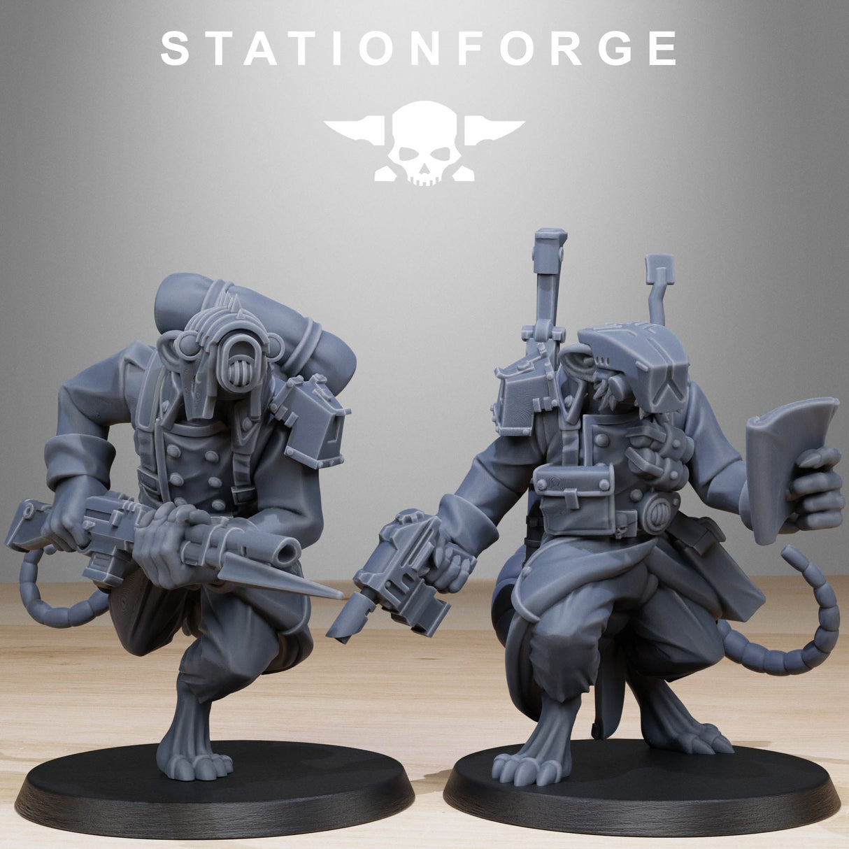 Tabletop Terrain Miniature GrimGuard Raticus