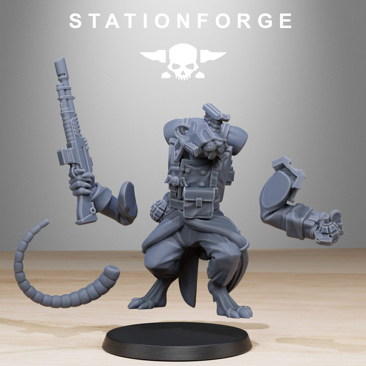 Tabletop Terrain Miniature GrimGuard Raticus