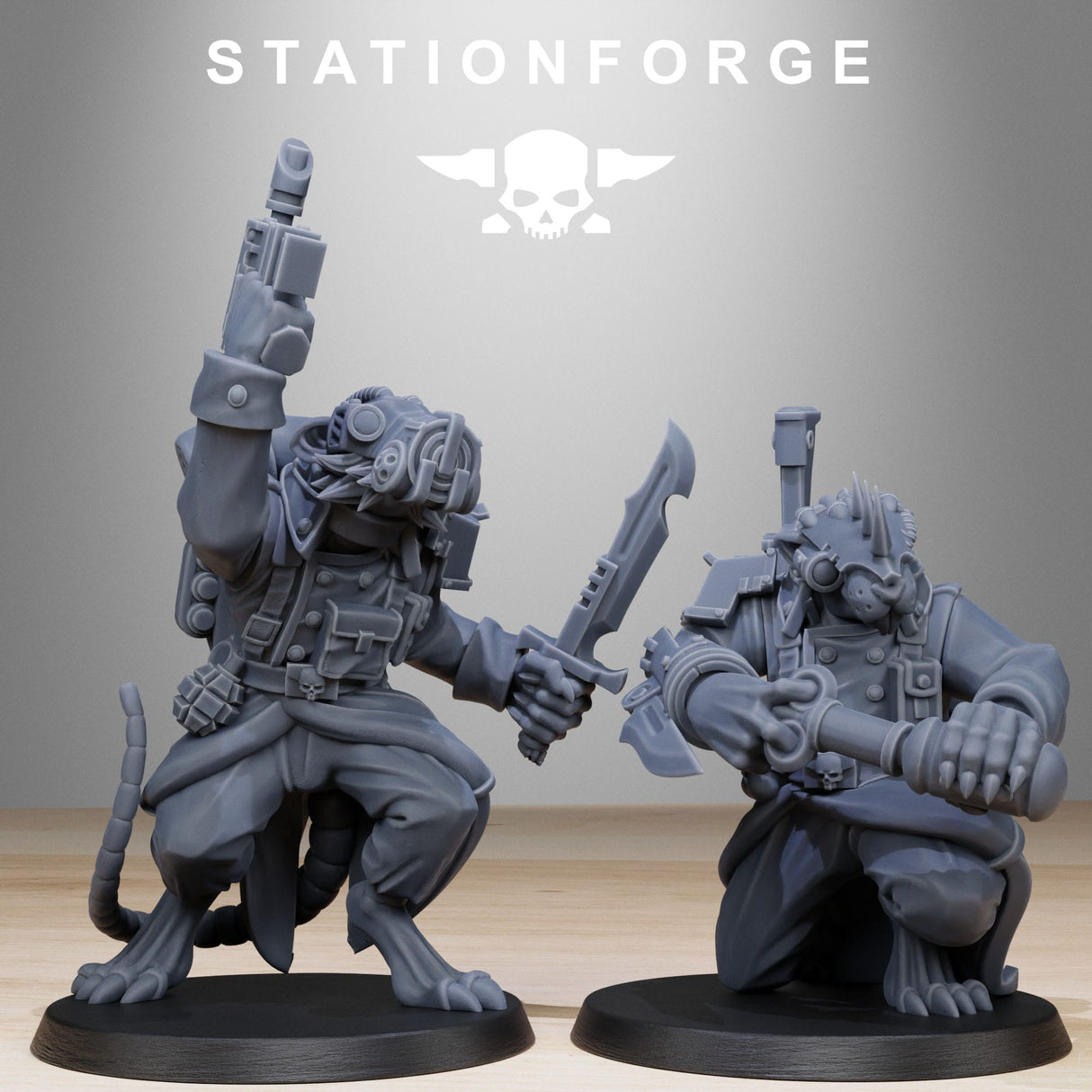 Tabletop Terrain Miniature GrimGuard Raticus
