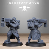 Tabletop Terrain Miniature GrimGuard Rocketeers