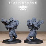 Tabletop Terrain Miniature GrimGuard Rocketeers