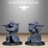 Tabletop Terrain Miniature GrimGuard Rocketeers