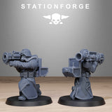 Tabletop Terrain Miniature GrimGuard Rocketeers