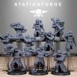Tabletop Terrain Miniature GrimGuard Rocketeers