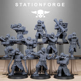 Tabletop Terrain Miniature GrimGuard Rocketeers