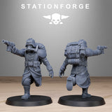 Tabletop Terrain Miniature GrimGuard Rocketeers