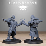 Tabletop Terrain Miniature GrimGuard Rocketeers