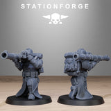 Tabletop Terrain Miniature GrimGuard Rocketeers
