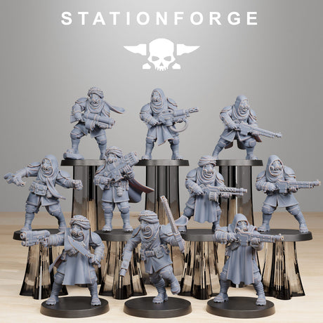 Tabletop Terrain Miniature GrimGuard Scorchers