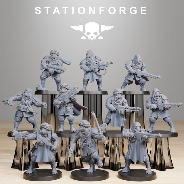 Tabletop Terrain Miniature GrimGuard Scorchers