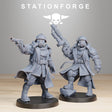 Tabletop Terrain Miniature GrimGuard Scorchers Officers