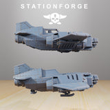 Tabletop Terrain Miniature GrimGuard SF-19A Fighter Plane